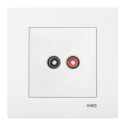 White Audio Switch (Speaker) Socket 90960037